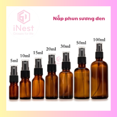 Lọ thủy tinh nâu 100ml