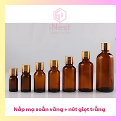 Lọ thủy tinh nâu 100ml