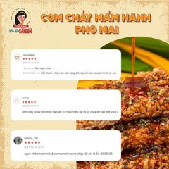 Cơm Cháy Đáy Nồi Mắm Hành Phô Mai