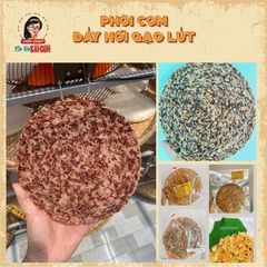 Cơm Cháy Đáy Nồi Gạo Lứt Mắm Hành