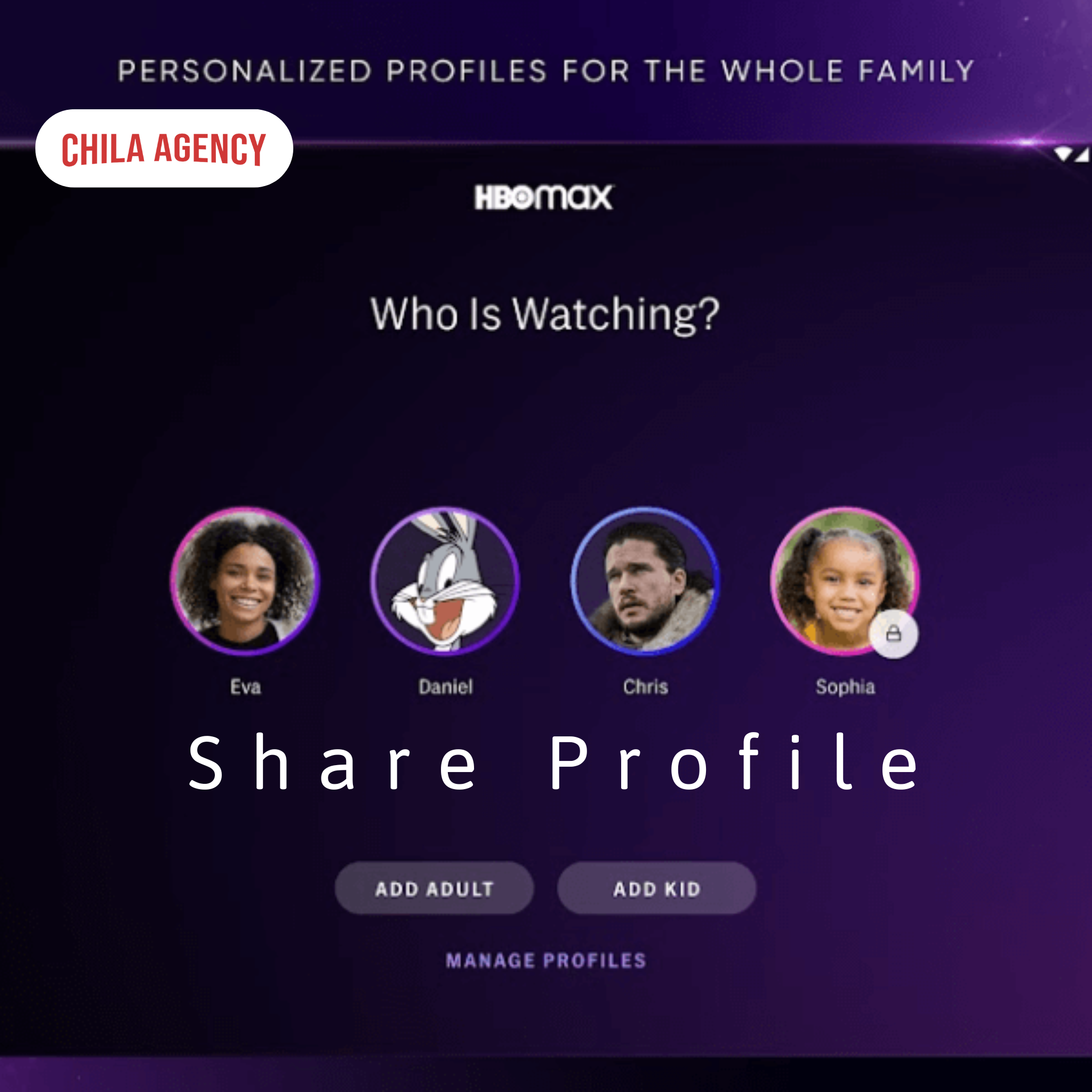 Chia sẻ tài khoản HBO Max dùng chung