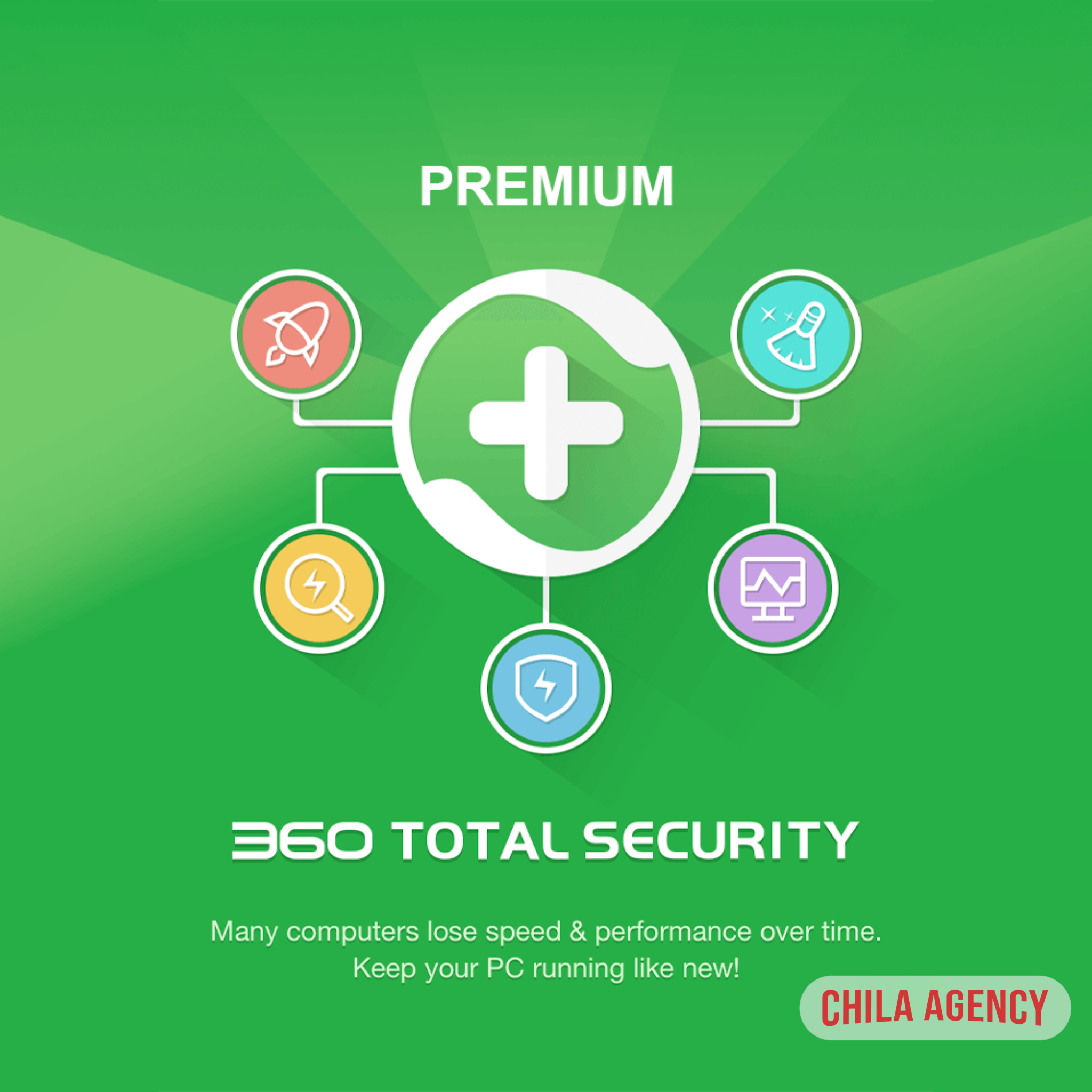 Key 360 Total Security Premium 1 năm 1 PC