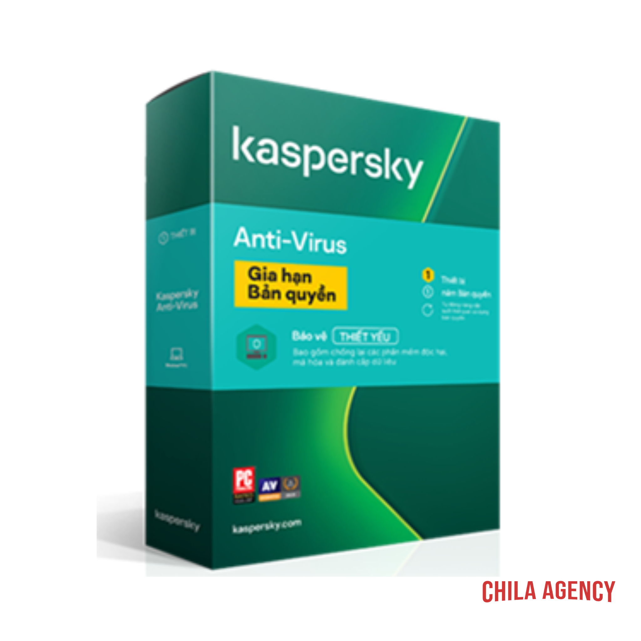 Key kích hoạt Kaspersky Anti Virus 1 thiết bị 1 năm