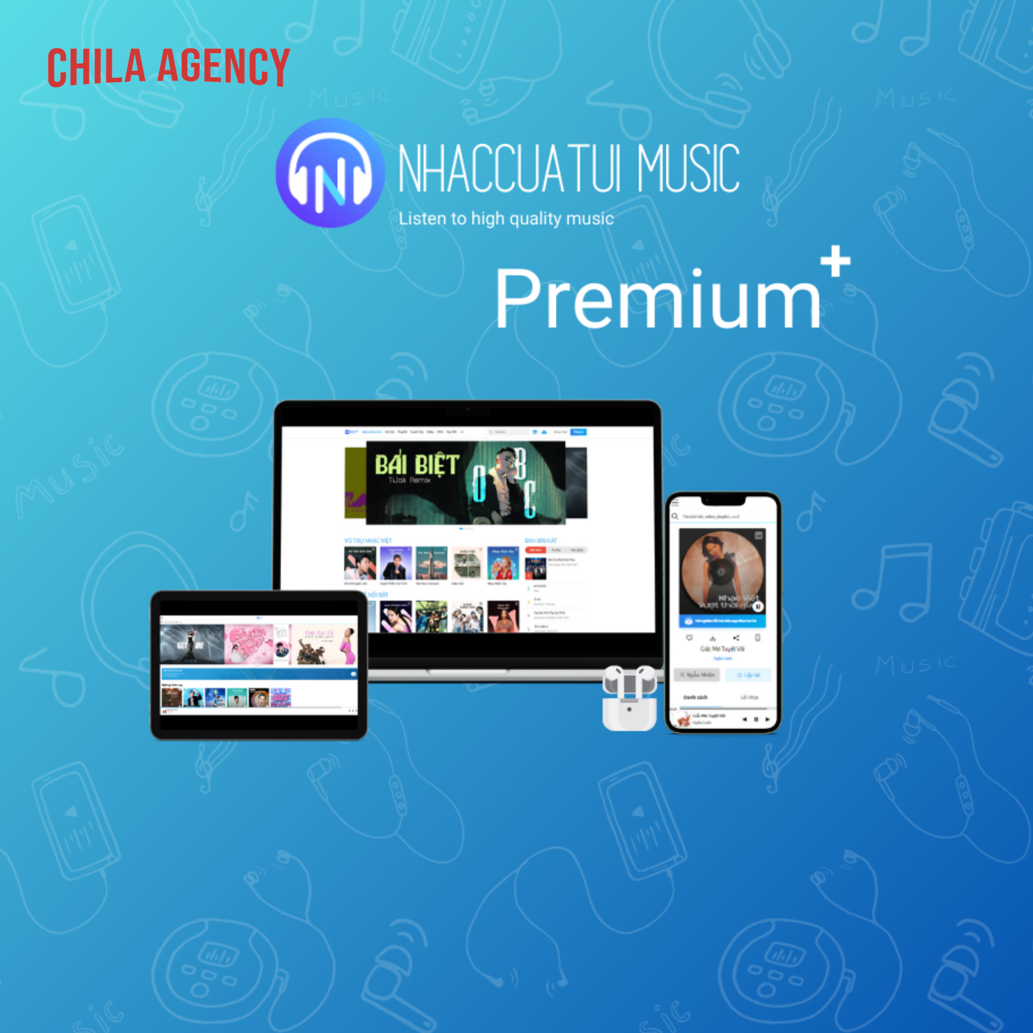 Nâng cấp chính chủ tài khoản NhacCuaTui 12 tháng