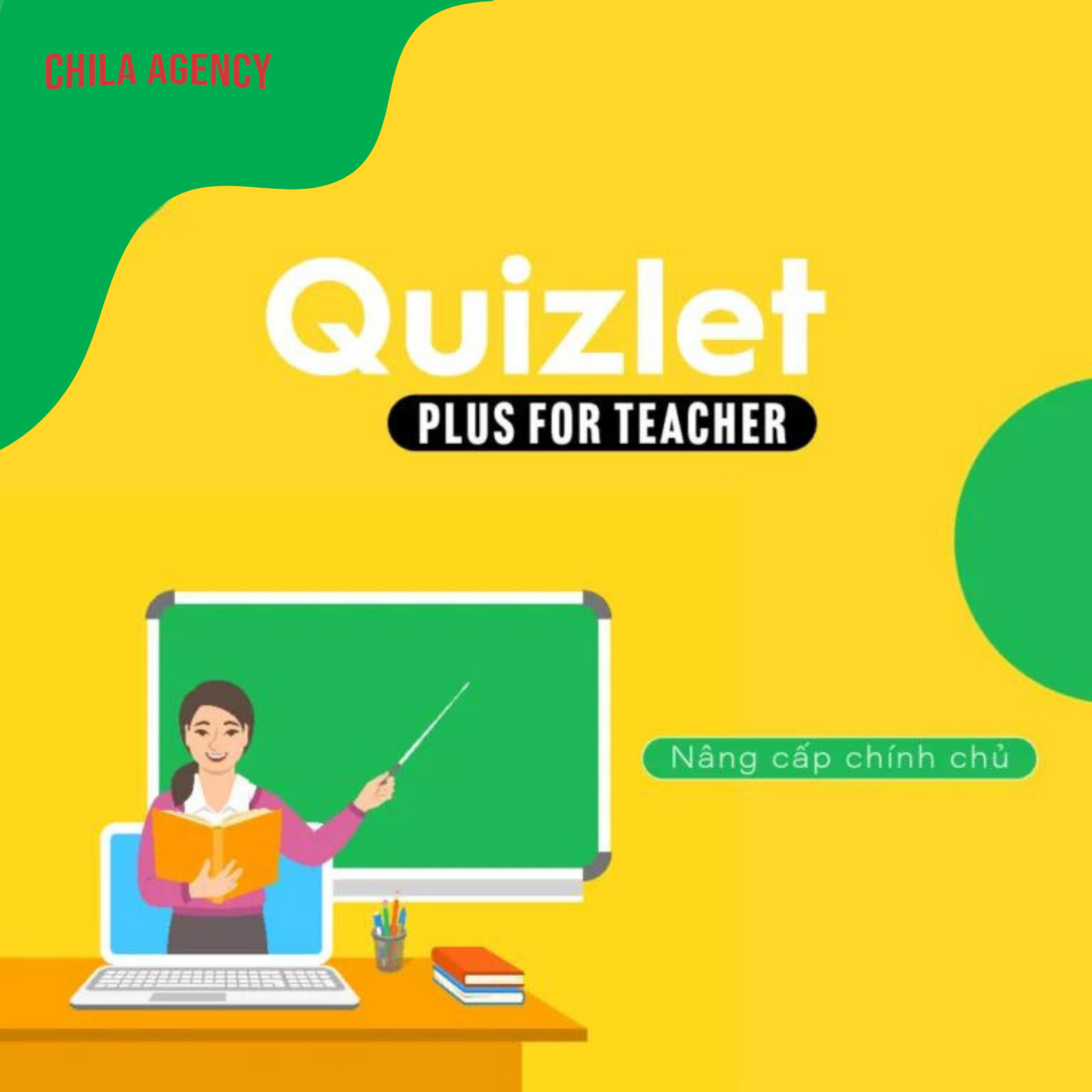 Nâng cấp Quizlet Plus for teacher 12 tháng