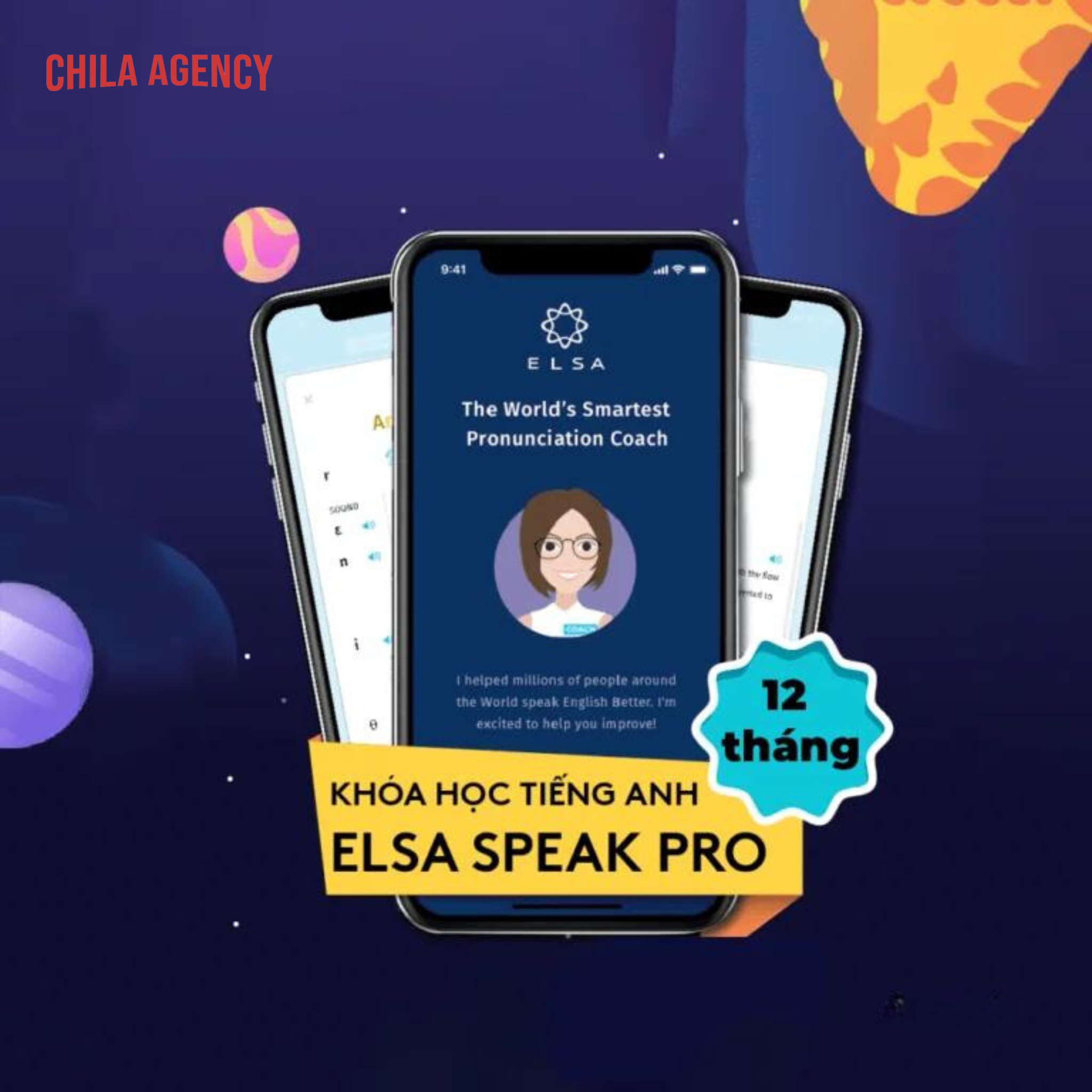 Nâng cấp tài khoản Elsa Speak Pro 12 tháng chính chủ