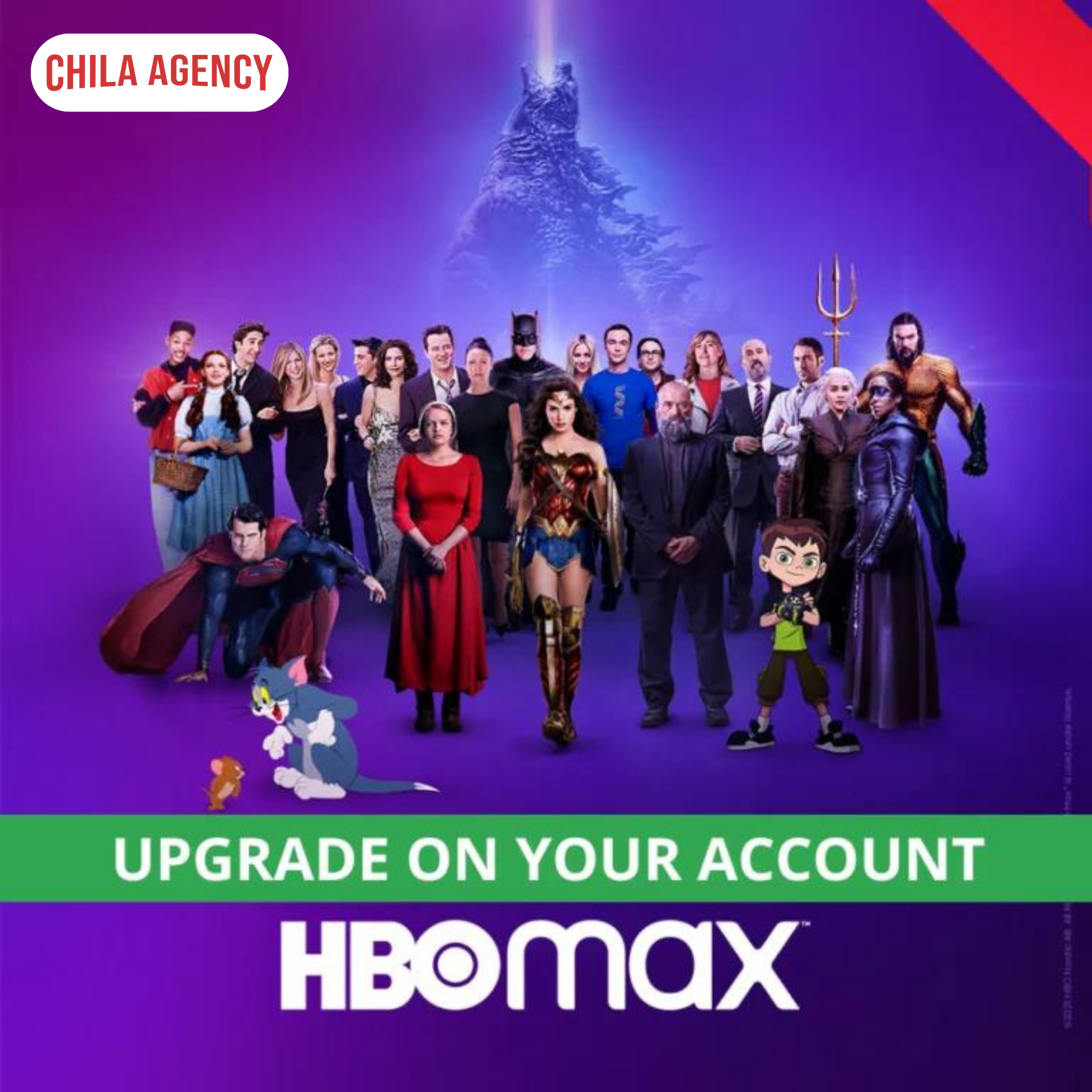 Nâng cấp tài khoản HBO Max chính chủ