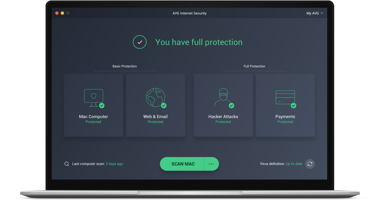 Tài khoản AVG Internet Security 1 năm 1 thiết bị cho Window