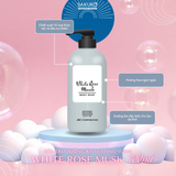  KUMANO YUSHI- Sữa tắm White Rose Musk (700ml) 