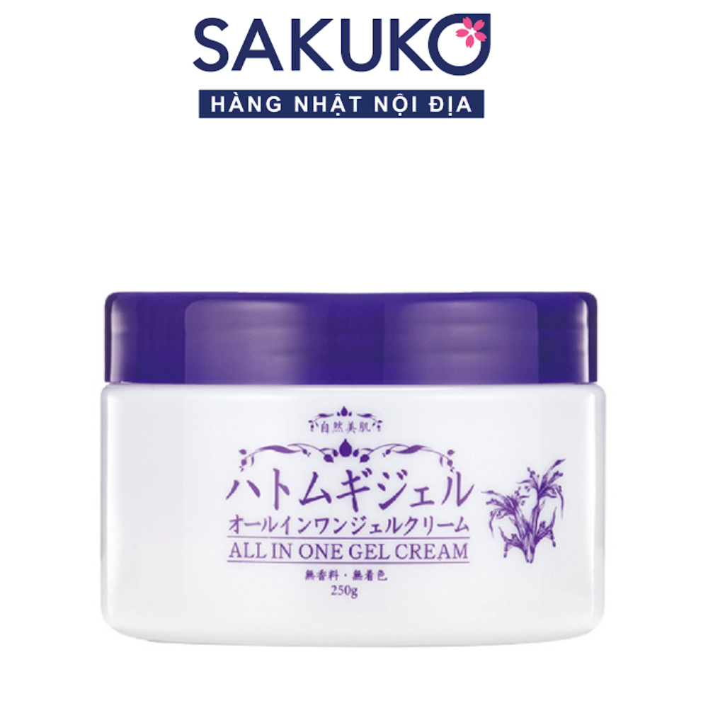 HADARIKI -GEL DƯỠNG DA ALL IN ONE HATOMUGI 250g