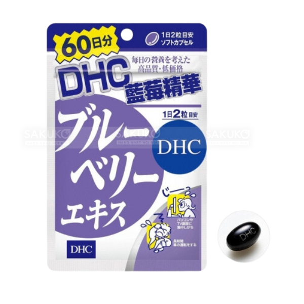  DHC- Viên uống bổ mắt chiết xuất việt quất 120v 