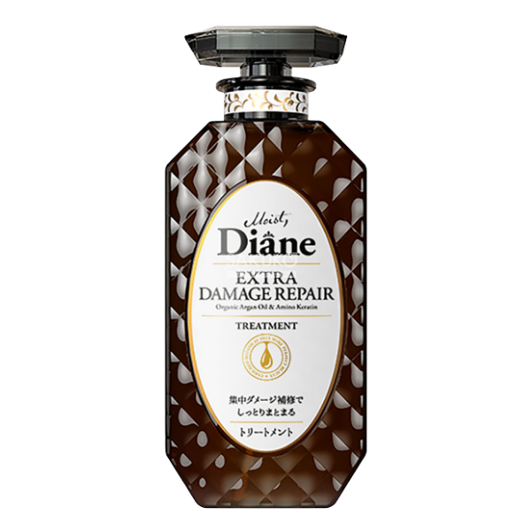  MOIST DIANE-Dầu xả phục hồi tóc hư tổn nặng 450ml 