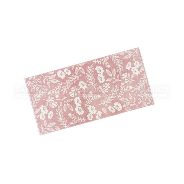  HYS- KHĂN MẶT COTTON HỌA TIẾT 34X80CM PINK 