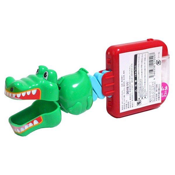  WEED TOY- Kẹo kèm đồ chơi gắp đồ hình cá sấu 