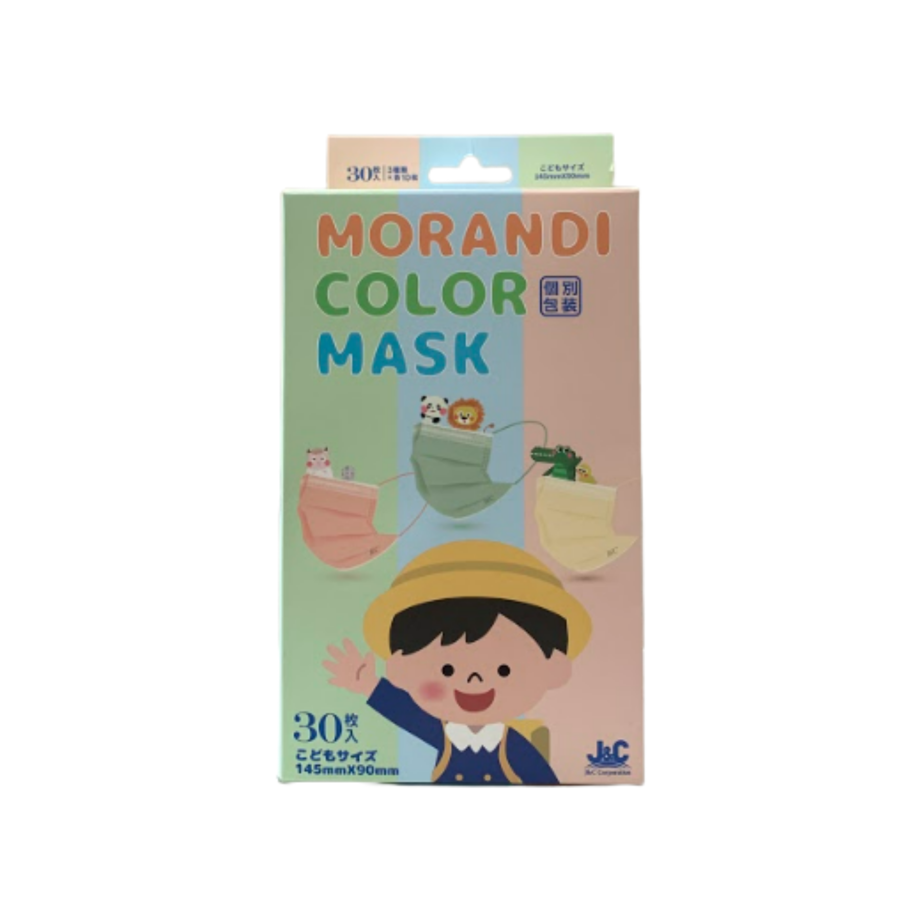  J&C- Khẩu trang MORANDI cho bé mix 3 màu (30c) 