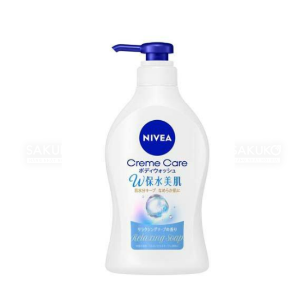  KAO- Sữa tắm Nivea Creme Care hương xà phòng 470ml 