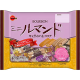  BOURBON- Bánh quế cuộn mini nhân Caramel&Cacao 35c 