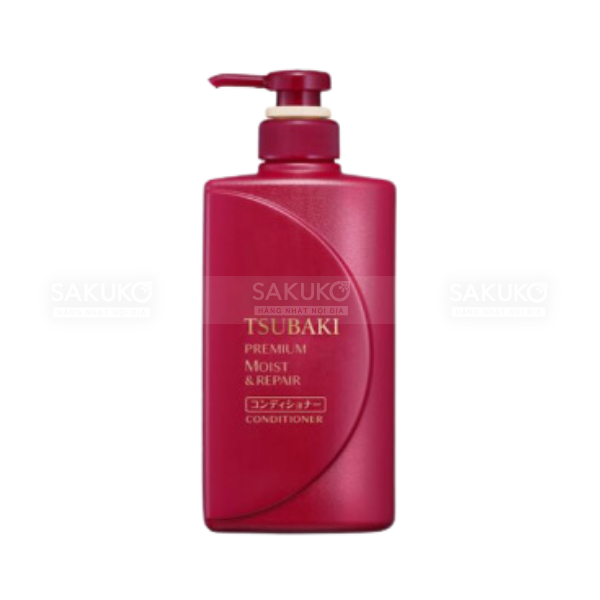  SHISEIDO- Dầu xả bóng mượt Tsubaki premium 490ml 