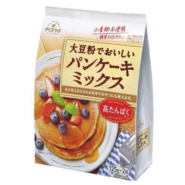  MARUKOME- Bột làm bánh pancake giảm đường 250g 