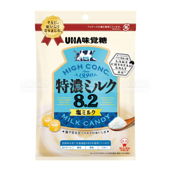 UHA MIKAKUTO- Kẹo sữa đặc vị muối 75g