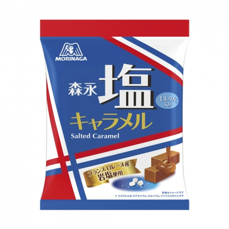  MORINAGA- Kẹo caramel muối bổ sung khoáng chất 83g 