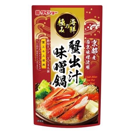  DAISHO- Nước lẩu vị cua tuyết và miso 750g 