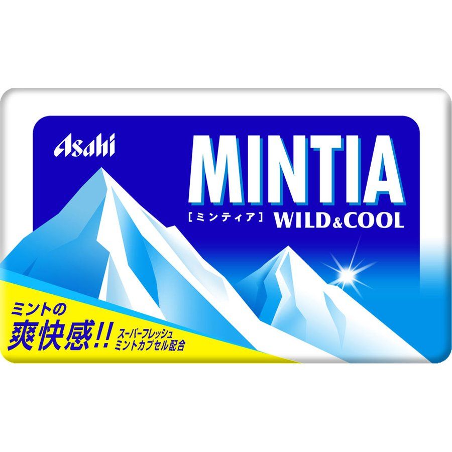  ASAHI- Viên ngậm Mintia Wild & Coll 50 Viên 