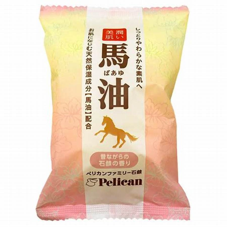PELICAN-Xà phòng mặt chiết xuất dầu ngựa 100g