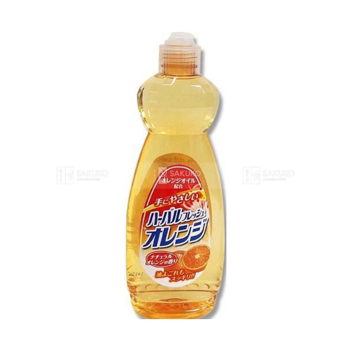  MITSUEI- Nước rửa bát diệt khuẩn hương cam 600ml 