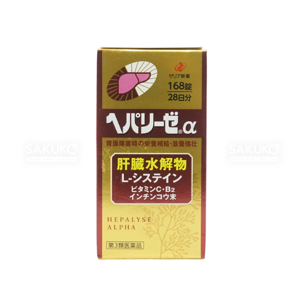 ZERIA-Viên uống bổ gan Hepalyse Alpha 168 viên