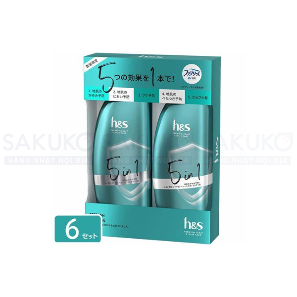P&G - Bộ Gội Xả H&S dành cho da dầu (350gx2)