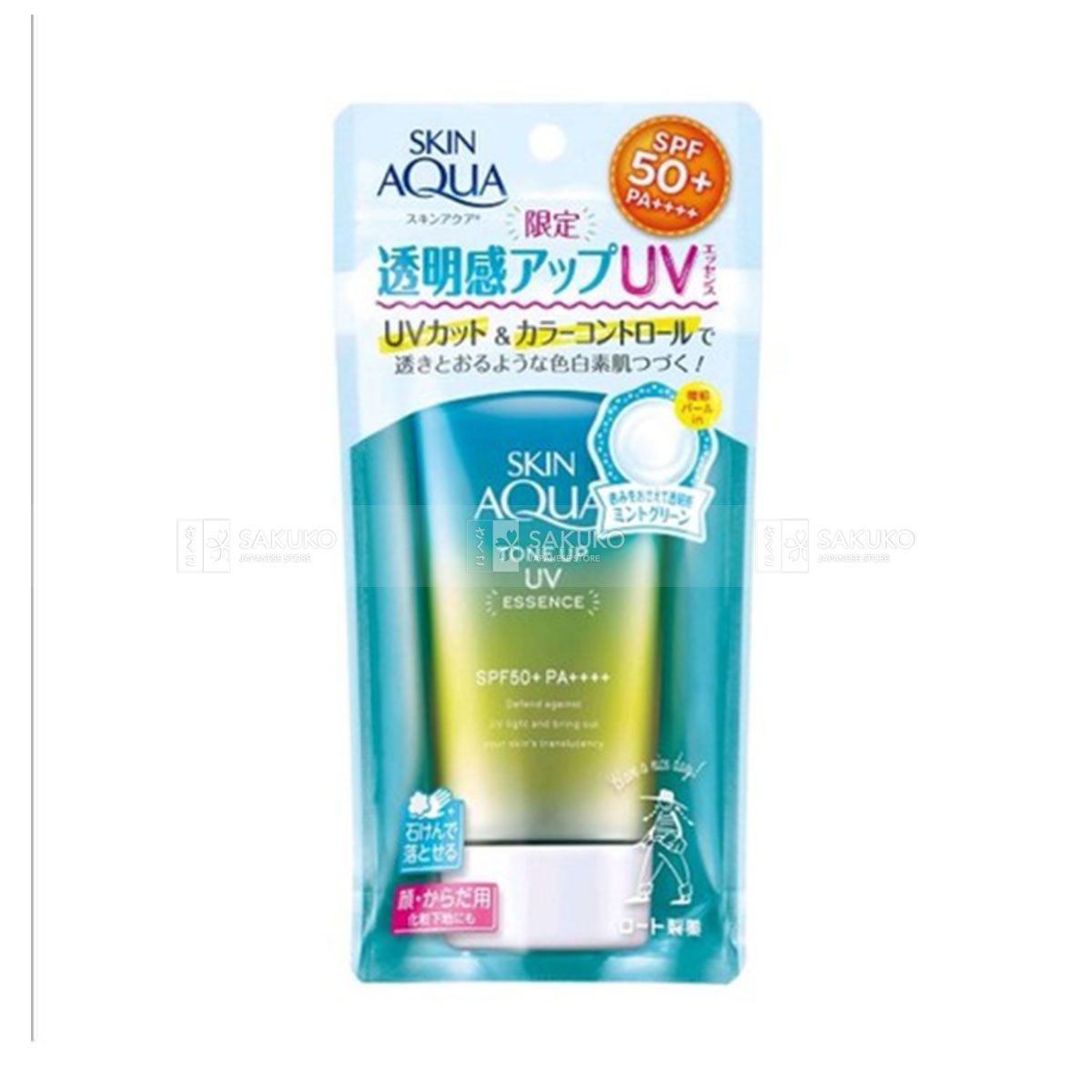  ROHTO- KCN nâng tông SkinAqua Essence- Mint 80g 