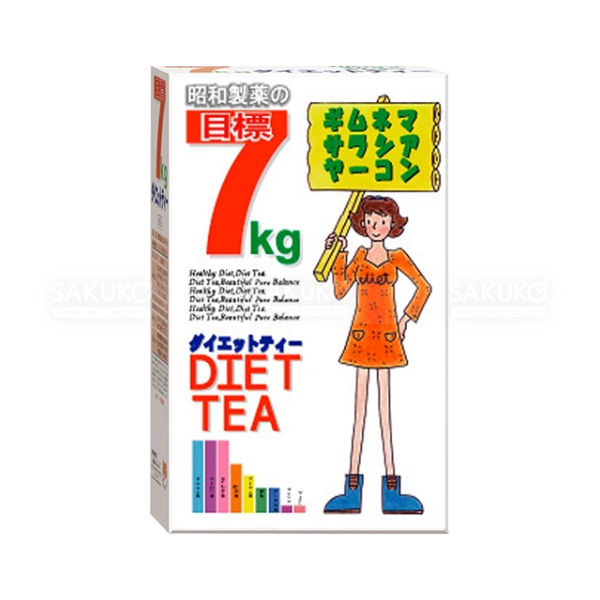  SHOWA SEIYAKU- Trà hỗ trợ giảm cân 7kg (3gx30 gói) 