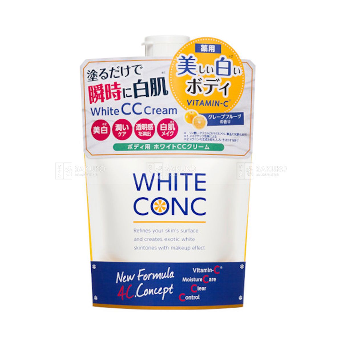  WHITE CONC- Kem dưỡng trắng body White CC (200g) 