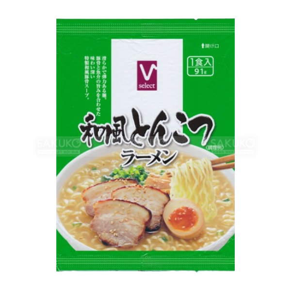  VALOR SELECT- Mỳ ramen vị xương hầm kiểu Nhật 5gói 