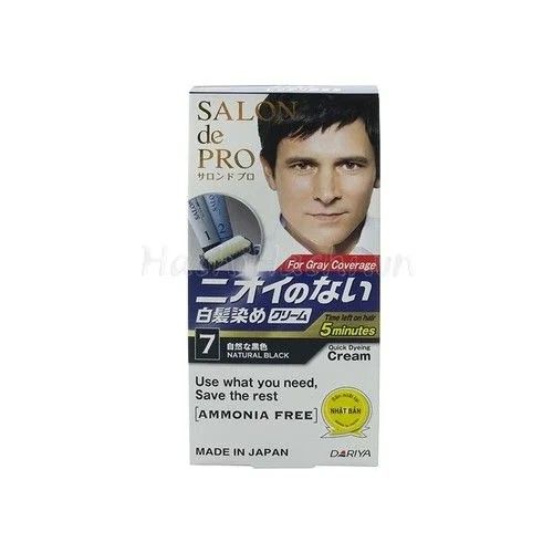 SALONDEPRO- Kem nhuộm tóc Nam MCa7 (đen tự nhiên)
