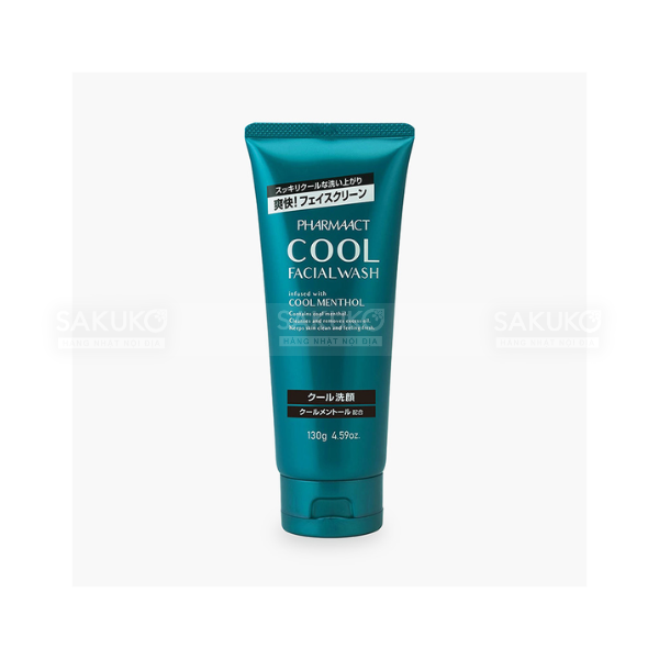 KUMANO YUSHI- SRM nam Pharma Cool Facial Foam 130g