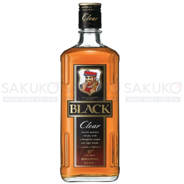 ASAHI- Rượu Whisky Black Nikka Clear 700ml
