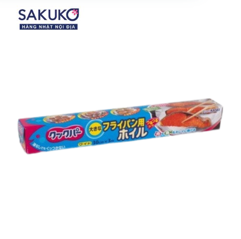 Asahi - Màng nhôm không dính Cookper 30cm×3m