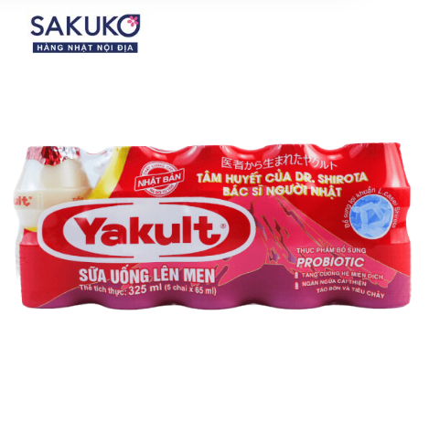 YK - Sữa uống lên men Yakult Original