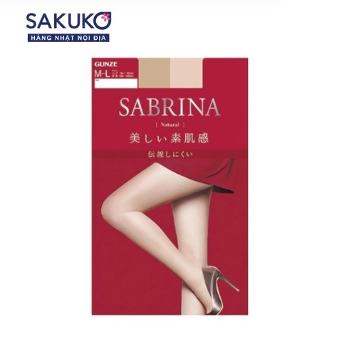 GUNZE-Quần tất Sabrina màu 420-Beige L-L