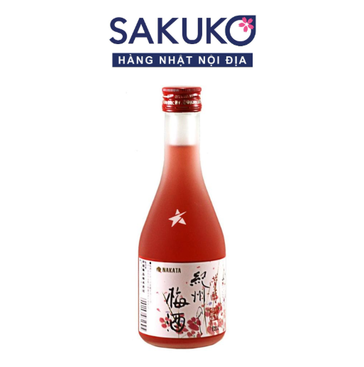 NAKATA - Rượu mơ đỏ Umeshu 300ml/10 độ