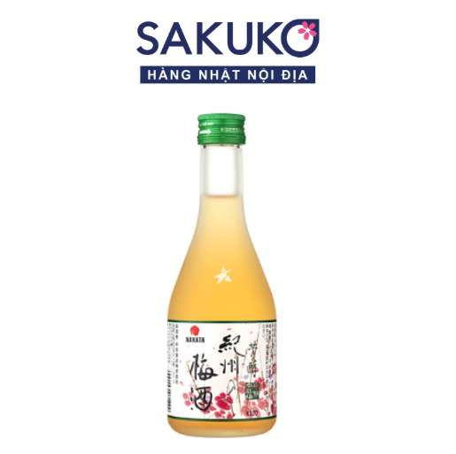NAKATA - Rượu mơ trắng Umeshu 300ml/10 độ