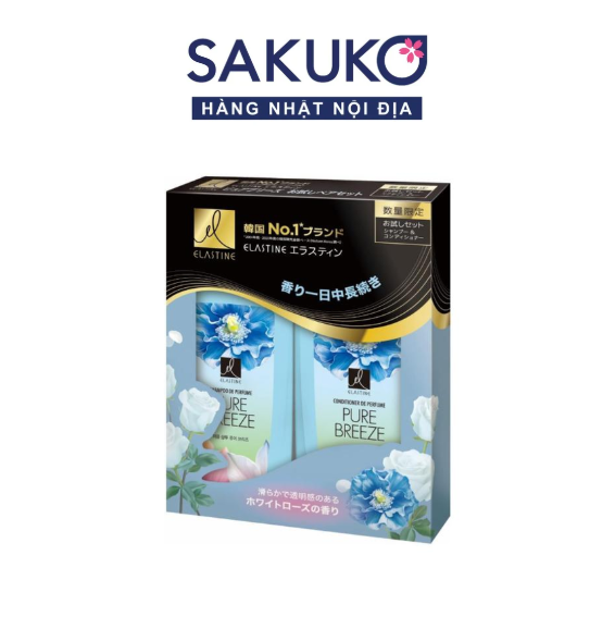 ELASTINE - Dầu gội, xả hương nước hoa 200ML