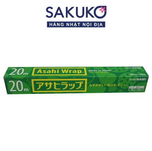 Asahi -Màng bọc thực phẩm Nhật Bản 30cm×20m