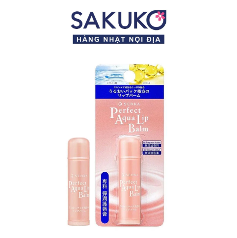 SHISEIDO-Son dưỡng môi cấp ẩm Senka 4,5g