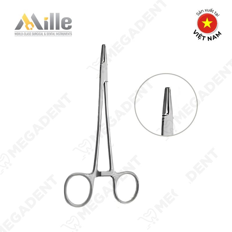 Needle Holder Cirle-wood 150mm - Kềm kẹp kim - Cái