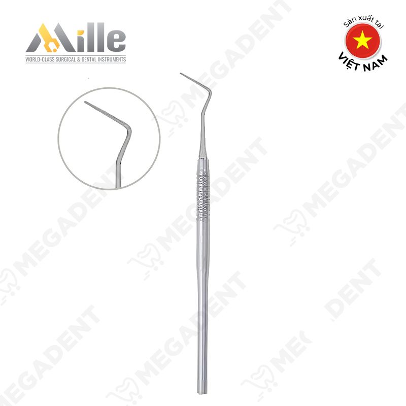 Dental Explorer Normal Handle Anatomic - Thám trâm phát hiện vôi răng 1 đầu - Cái
