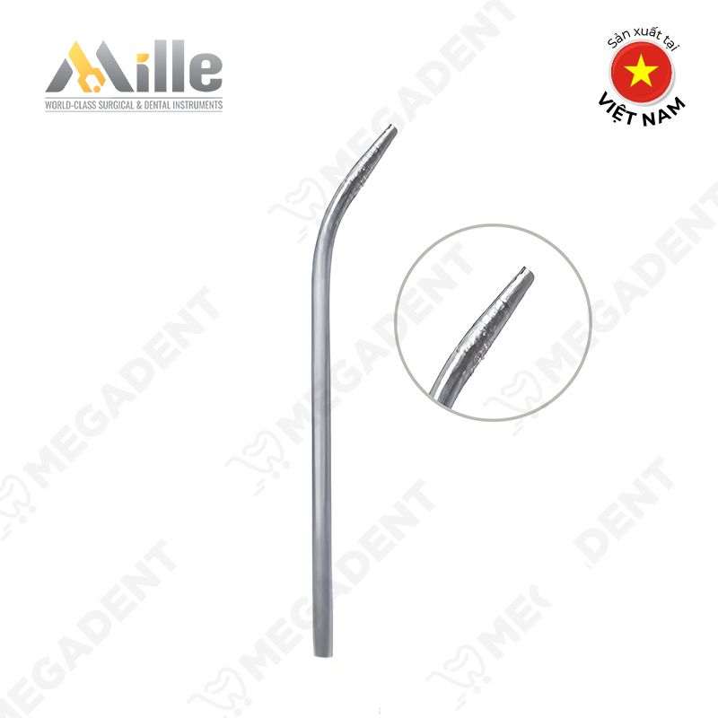 Suction Tubes 180mm - Ống hút nước bọt (đầu ống 3mm) - Cái