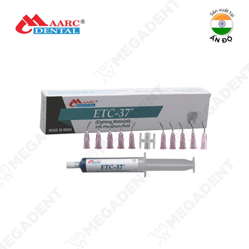 ETC - 37 (37% Ortho Phosphoric Acid ) - Etching nha khoa dạng gel - Ống 25g